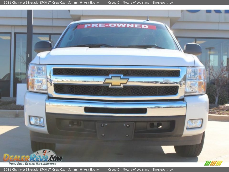 2011 Chevrolet Silverado 1500 LT Crew Cab Summit White / Ebony Photo #7