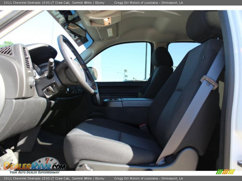 2011 Chevrolet Silverado 1500 LT Crew Cab Summit White / Ebony Photo #14