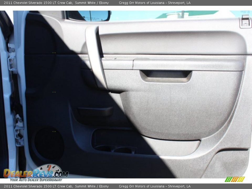 2011 Chevrolet Silverado 1500 LT Crew Cab Summit White / Ebony Photo #15