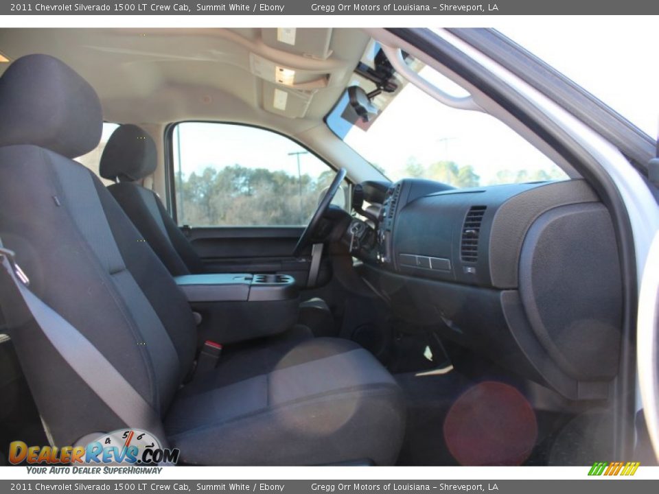 2011 Chevrolet Silverado 1500 LT Crew Cab Summit White / Ebony Photo #16