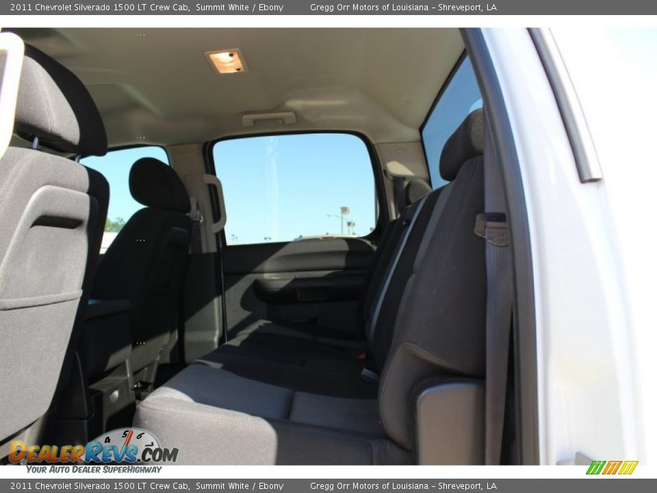2011 Chevrolet Silverado 1500 LT Crew Cab Summit White / Ebony Photo #18