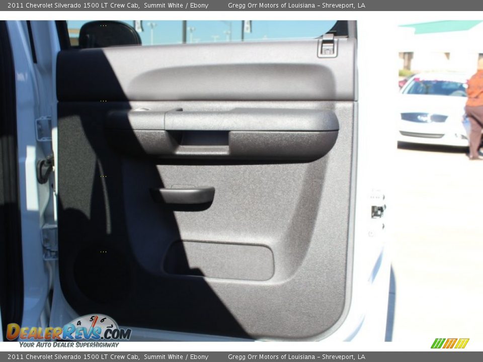 2011 Chevrolet Silverado 1500 LT Crew Cab Summit White / Ebony Photo #19