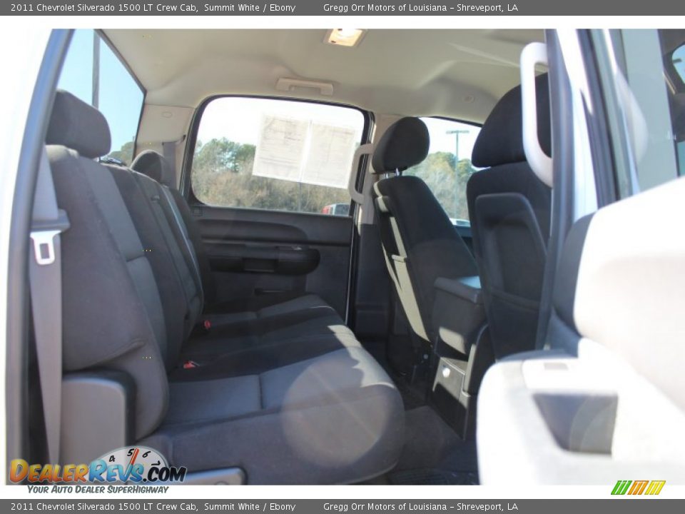 2011 Chevrolet Silverado 1500 LT Crew Cab Summit White / Ebony Photo #20