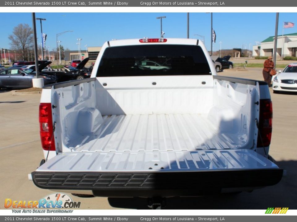 2011 Chevrolet Silverado 1500 LT Crew Cab Summit White / Ebony Photo #21
