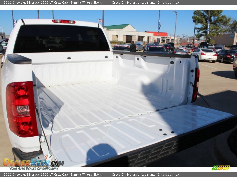 2011 Chevrolet Silverado 1500 LT Crew Cab Summit White / Ebony Photo #22