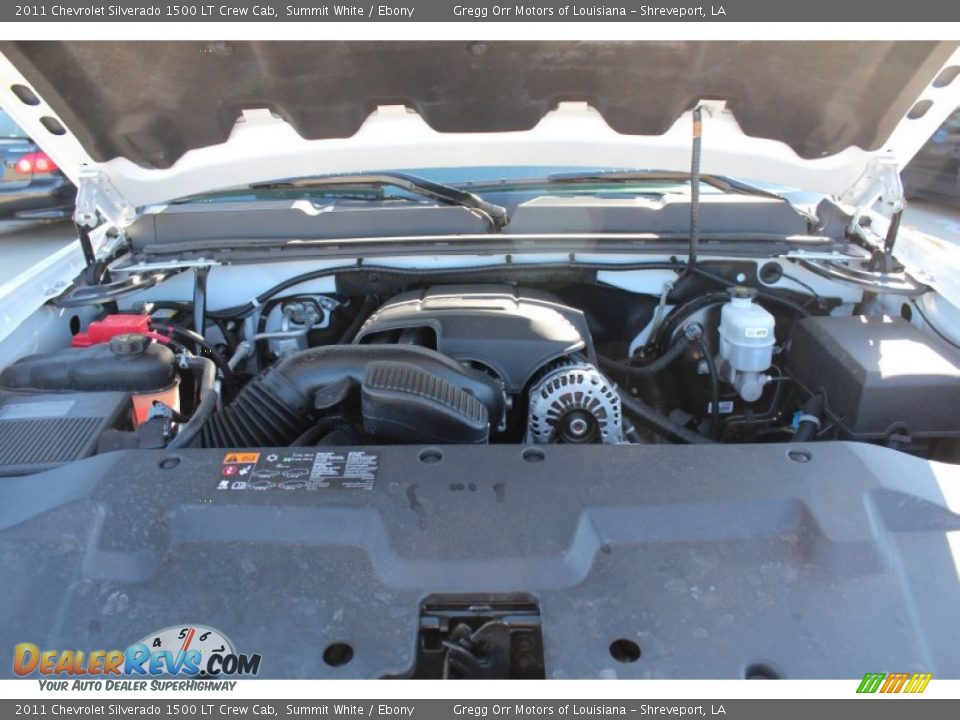 2011 Chevrolet Silverado 1500 LT Crew Cab Summit White / Ebony Photo #23