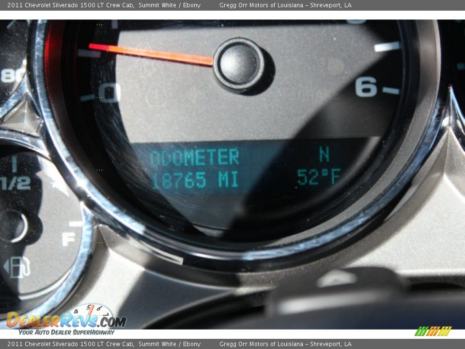 2011 Chevrolet Silverado 1500 LT Crew Cab Summit White / Ebony Photo #24