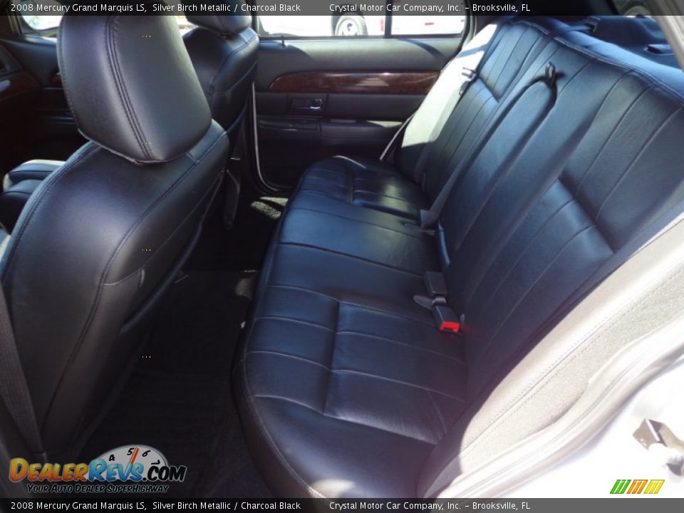Rear Seat of 2008 Mercury Grand Marquis LS Photo #5