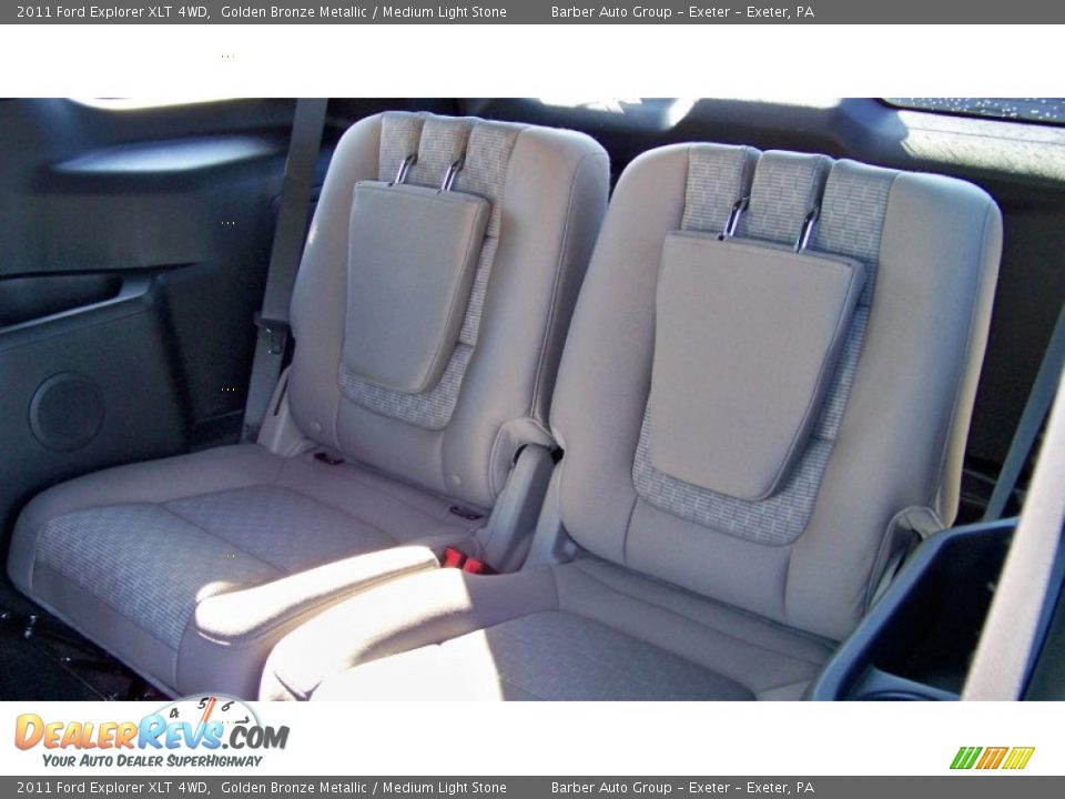 2011 Ford Explorer XLT 4WD Golden Bronze Metallic / Medium Light Stone Photo #17