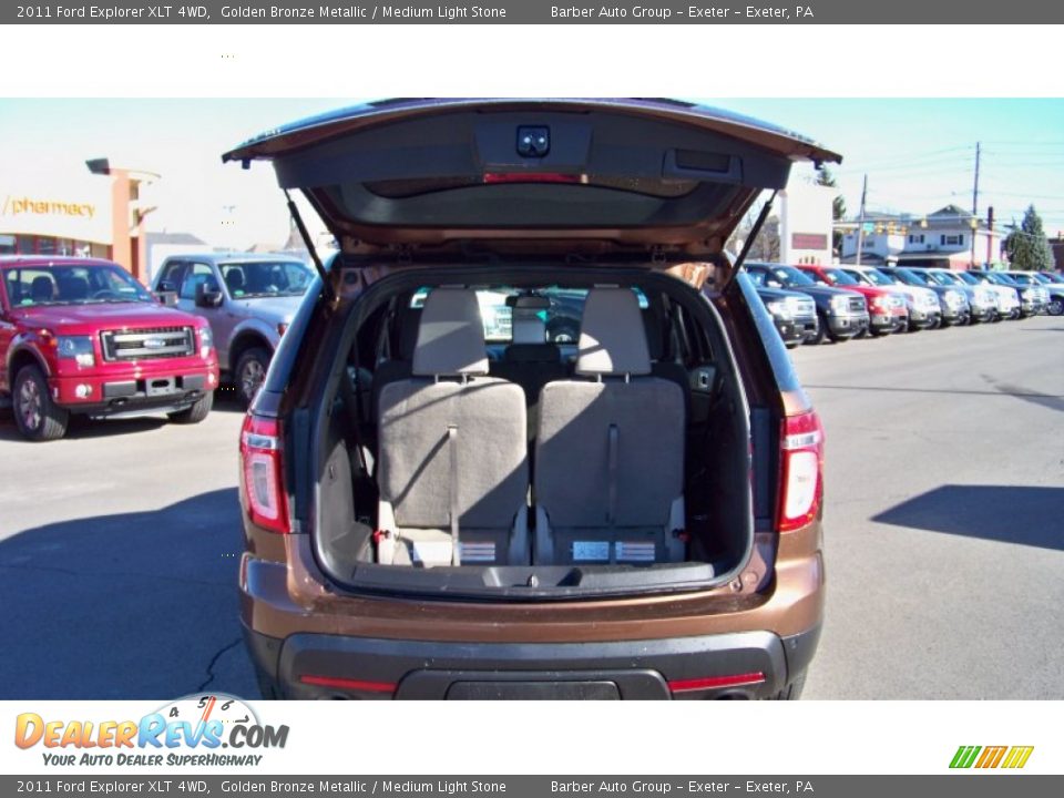 2011 Ford Explorer XLT 4WD Golden Bronze Metallic / Medium Light Stone Photo #18