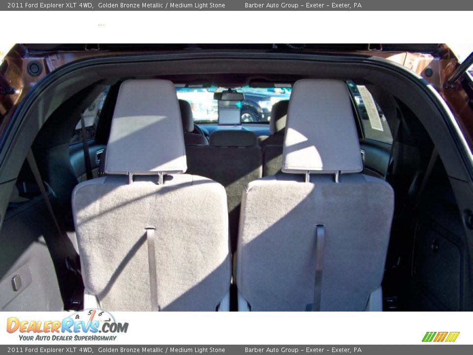 2011 Ford Explorer XLT 4WD Golden Bronze Metallic / Medium Light Stone Photo #19
