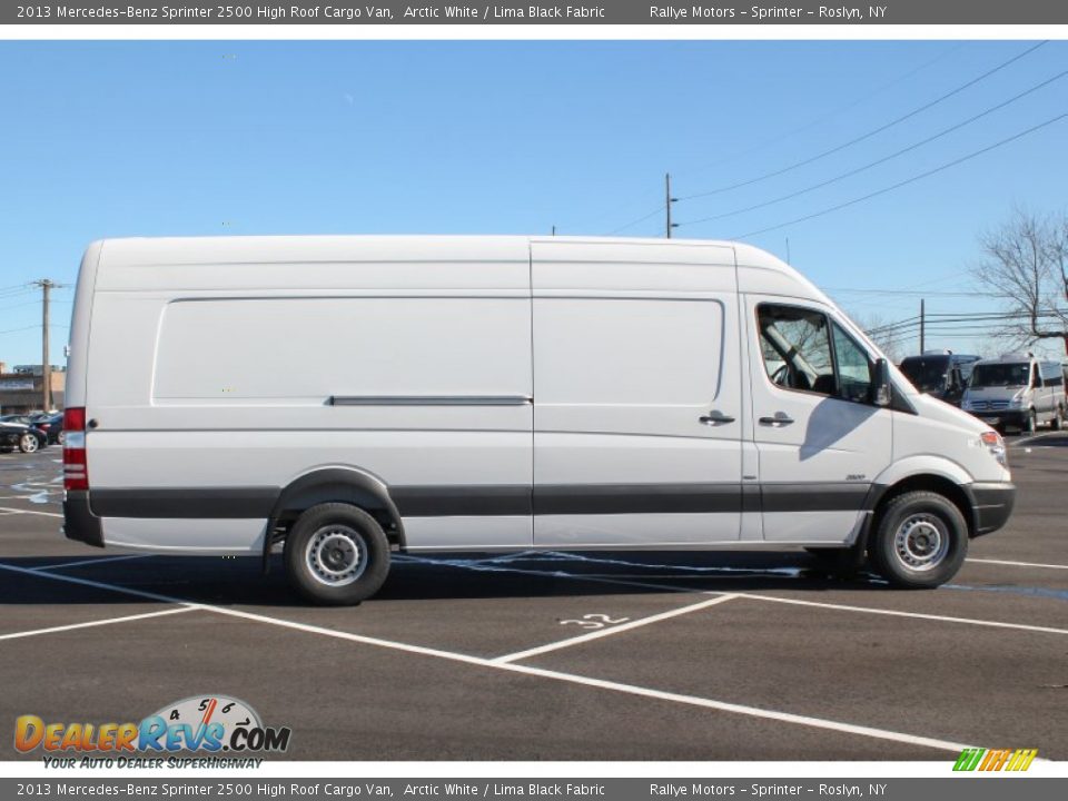 Arctic White 2013 Mercedes-Benz Sprinter 2500 High Roof Cargo Van Photo #7