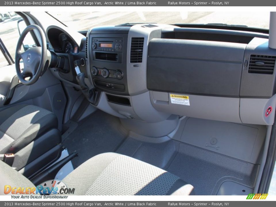 Dashboard of 2013 Mercedes-Benz Sprinter 2500 High Roof Cargo Van Photo #10