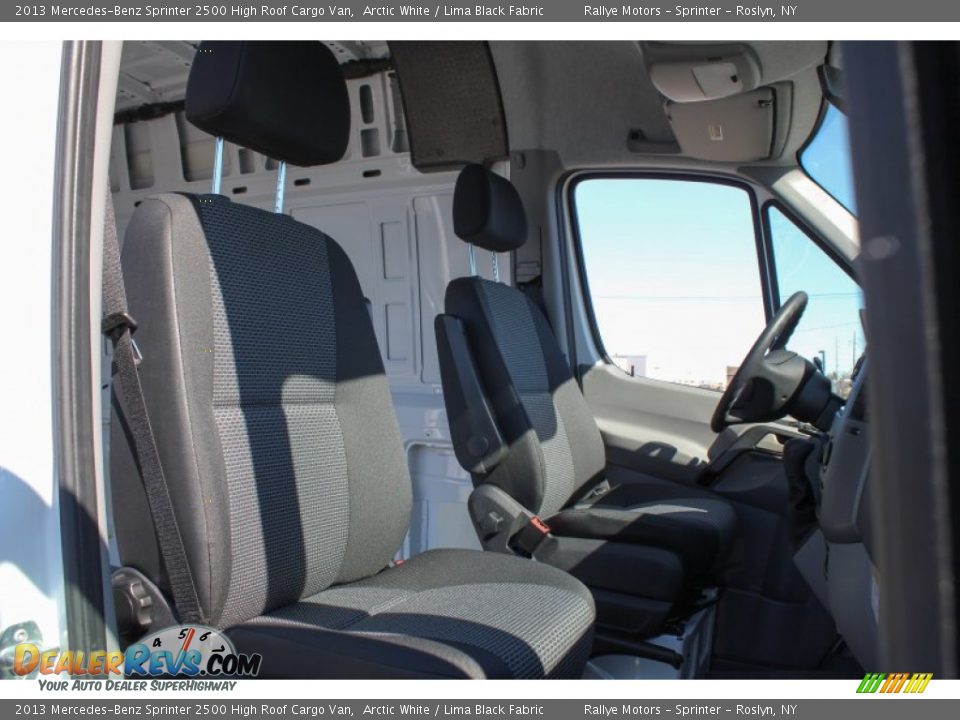 Front Seat of 2013 Mercedes-Benz Sprinter 2500 High Roof Cargo Van Photo #11