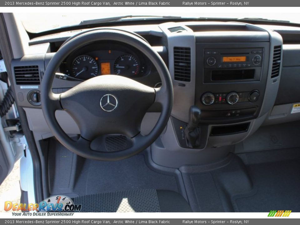 Dashboard of 2013 Mercedes-Benz Sprinter 2500 High Roof Cargo Van Photo #14