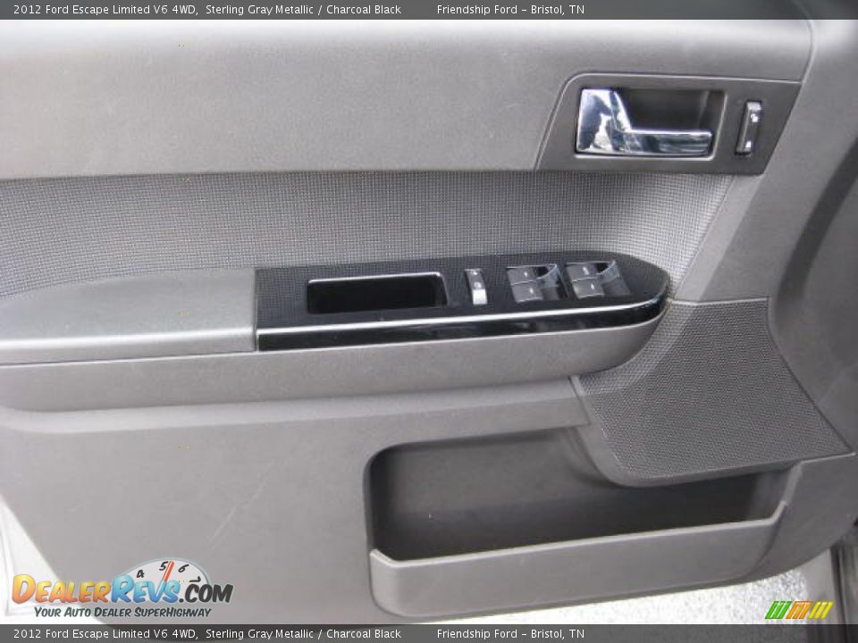 2012 Ford Escape Limited V6 4WD Sterling Gray Metallic / Charcoal Black Photo #14