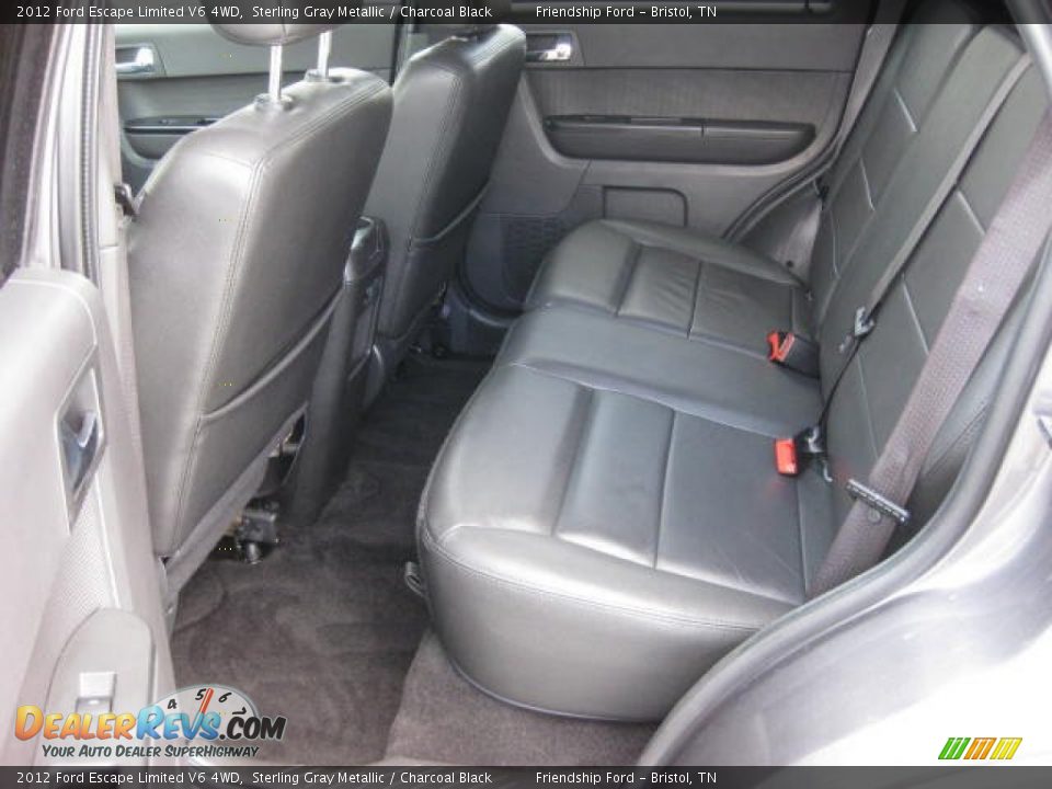 2012 Ford Escape Limited V6 4WD Sterling Gray Metallic / Charcoal Black Photo #15