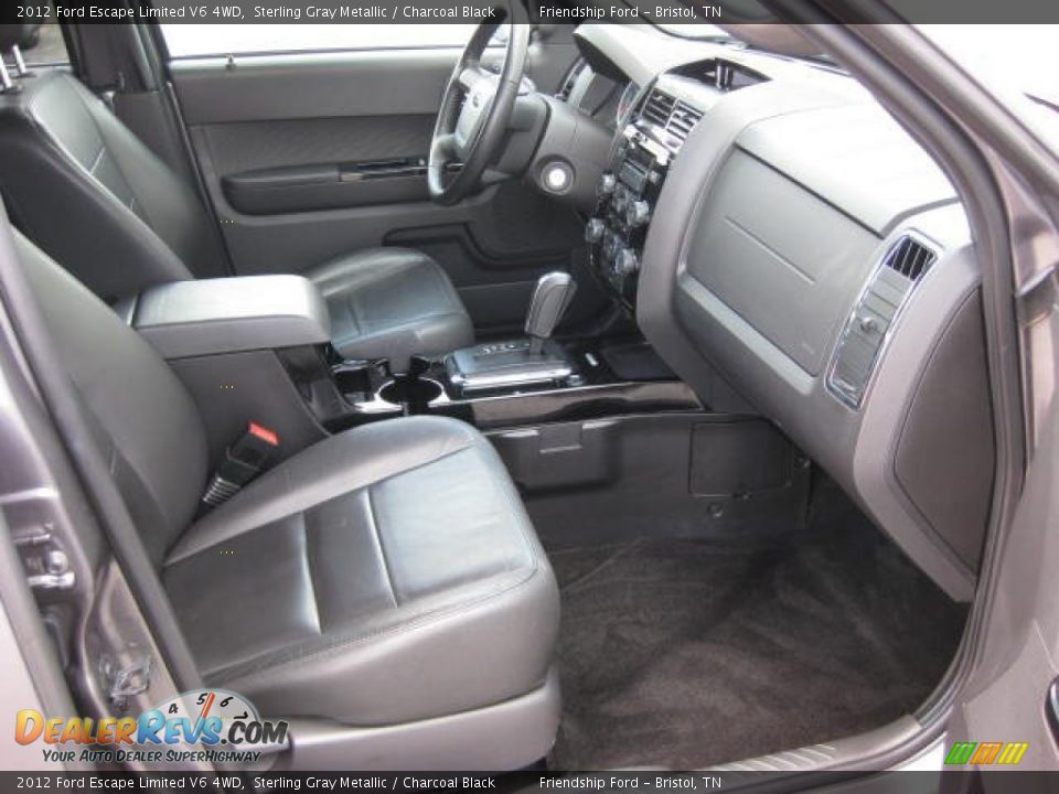 2012 Ford Escape Limited V6 4WD Sterling Gray Metallic / Charcoal Black Photo #18