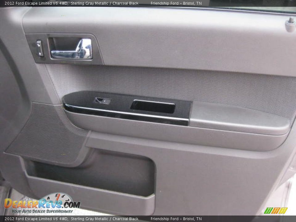 2012 Ford Escape Limited V6 4WD Sterling Gray Metallic / Charcoal Black Photo #20