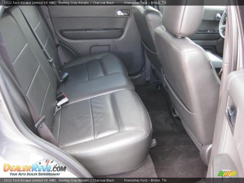 2012 Ford Escape Limited V6 4WD Sterling Gray Metallic / Charcoal Black Photo #21