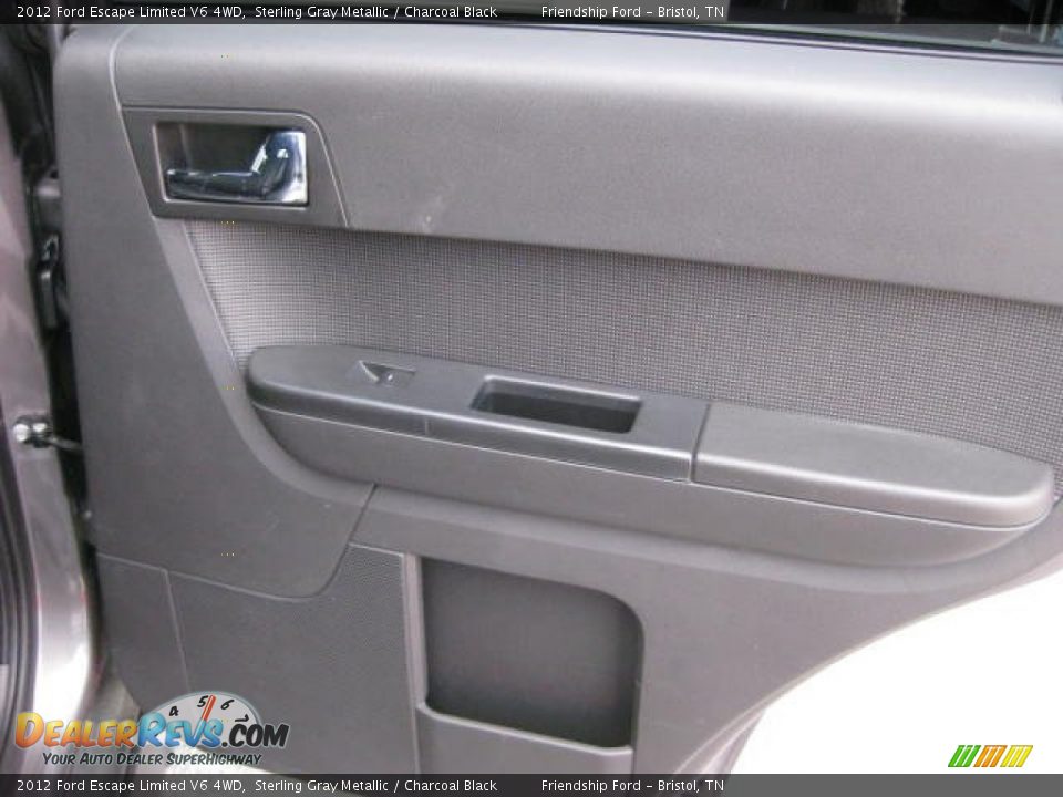 2012 Ford Escape Limited V6 4WD Sterling Gray Metallic / Charcoal Black Photo #23