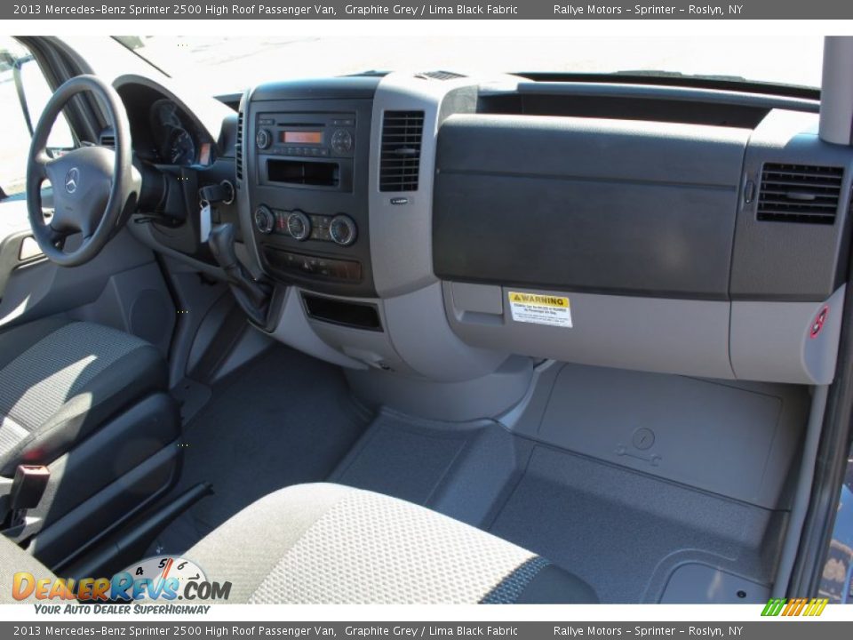 Dashboard of 2013 Mercedes-Benz Sprinter 2500 High Roof Passenger Van Photo #10