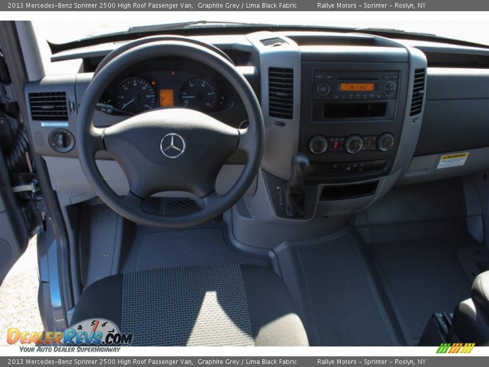 Dashboard of 2013 Mercedes-Benz Sprinter 2500 High Roof Passenger Van Photo #14