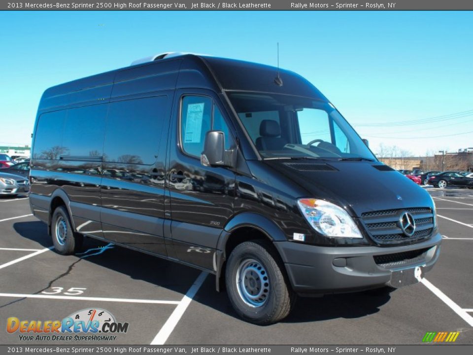 Front 3/4 View of 2013 Mercedes-Benz Sprinter 2500 High Roof Passenger Van Photo #8