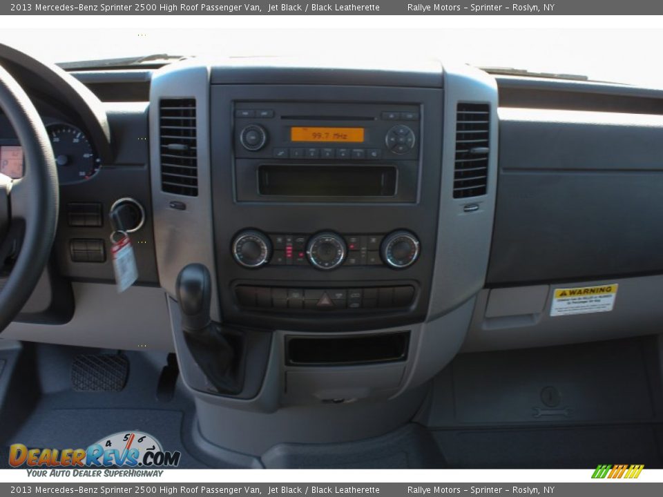 Controls of 2013 Mercedes-Benz Sprinter 2500 High Roof Passenger Van Photo #13