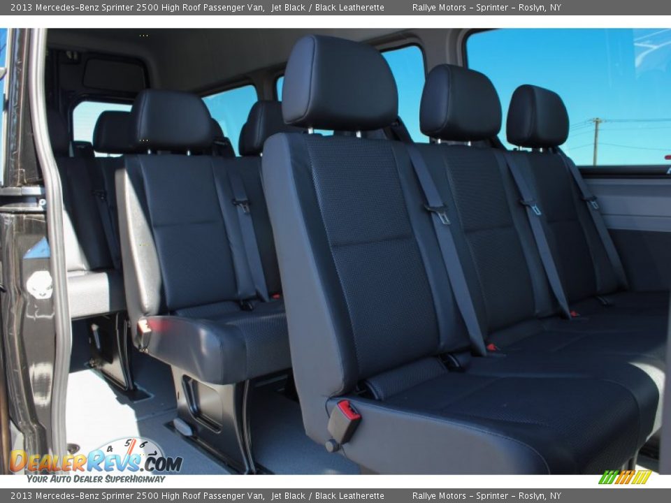 Rear Seat of 2013 Mercedes-Benz Sprinter 2500 High Roof Passenger Van Photo #15