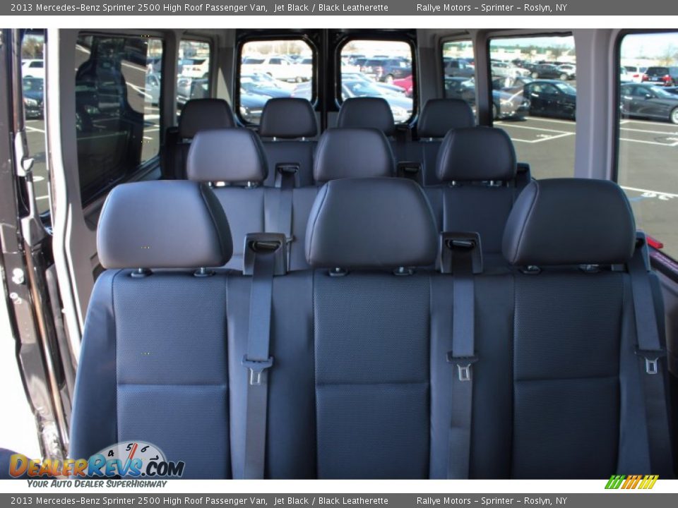 Rear Seat of 2013 Mercedes-Benz Sprinter 2500 High Roof Passenger Van Photo #16