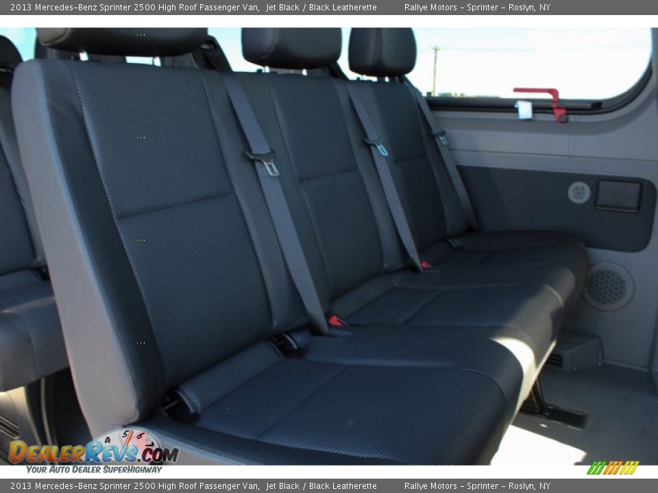 Rear Seat of 2013 Mercedes-Benz Sprinter 2500 High Roof Passenger Van Photo #17