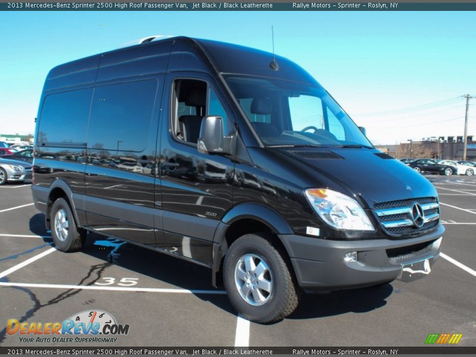 Front 3/4 View of 2013 Mercedes-Benz Sprinter 2500 High Roof Passenger Van Photo #8