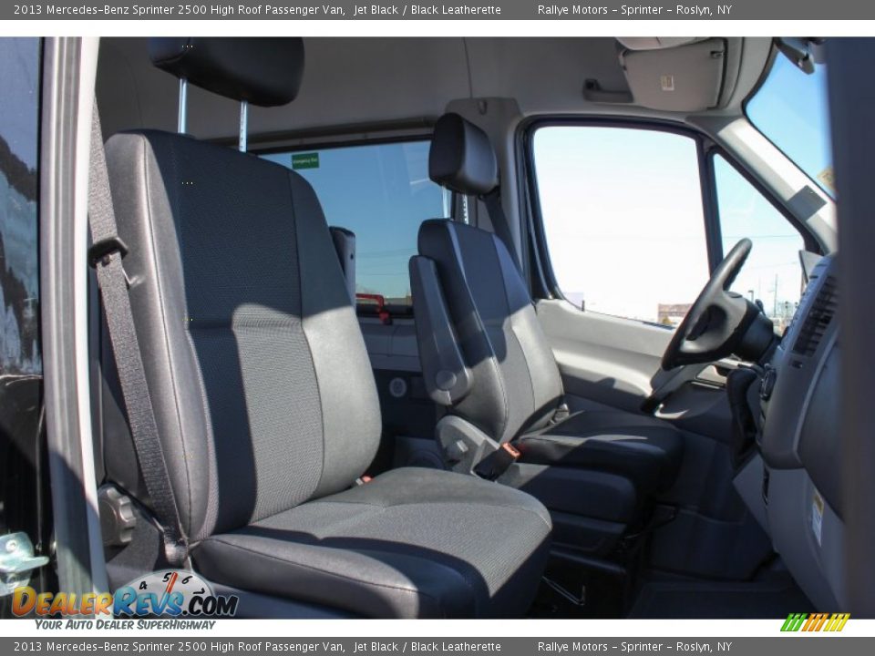 Front Seat of 2013 Mercedes-Benz Sprinter 2500 High Roof Passenger Van Photo #11