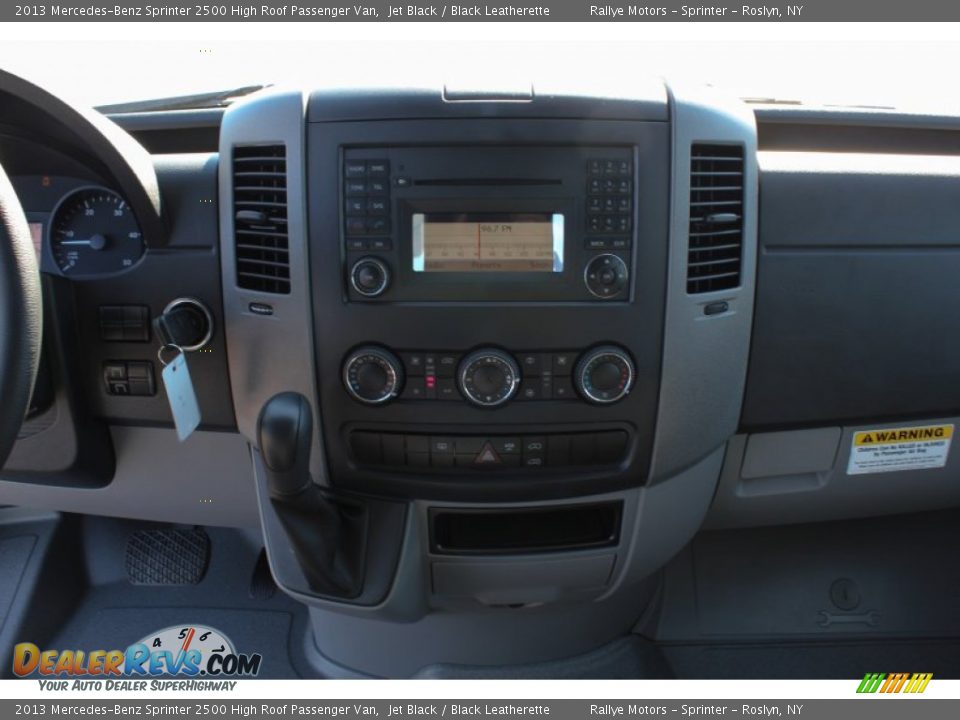 Controls of 2013 Mercedes-Benz Sprinter 2500 High Roof Passenger Van Photo #13
