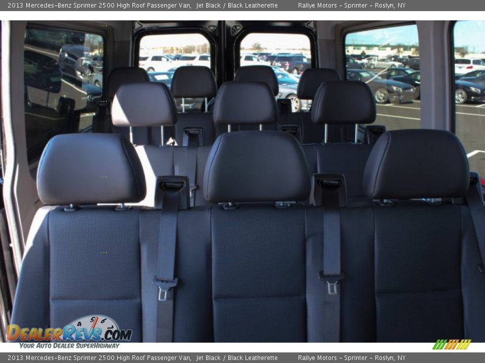 Rear Seat of 2013 Mercedes-Benz Sprinter 2500 High Roof Passenger Van Photo #15