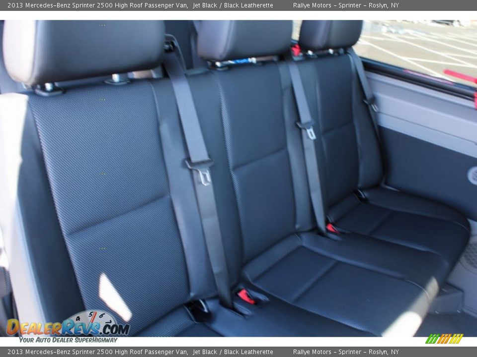 Rear Seat of 2013 Mercedes-Benz Sprinter 2500 High Roof Passenger Van Photo #17