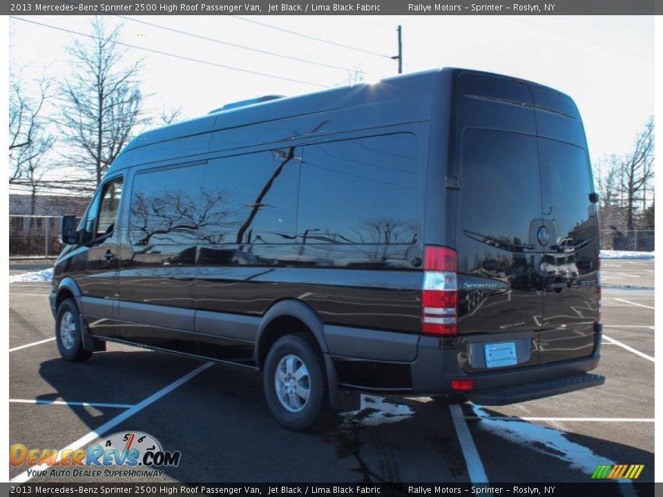 2013 Mercedes-Benz Sprinter 2500 High Roof Passenger Van Jet Black / Lima Black Fabric Photo #4