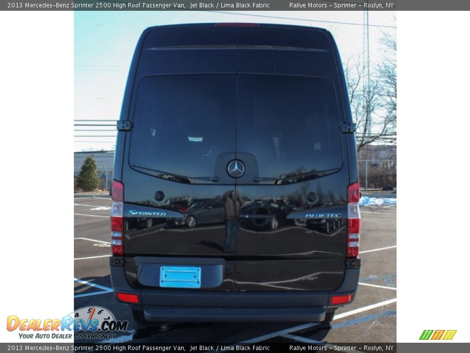 2013 Mercedes-Benz Sprinter 2500 High Roof Passenger Van Jet Black / Lima Black Fabric Photo #5
