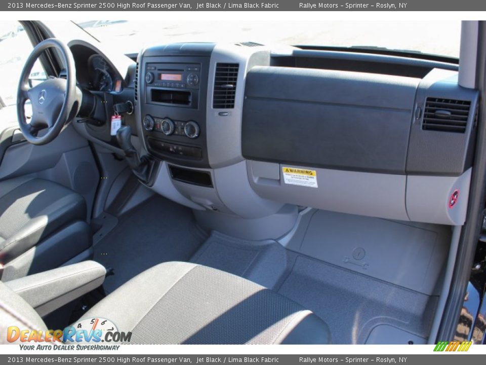 Dashboard of 2013 Mercedes-Benz Sprinter 2500 High Roof Passenger Van Photo #10