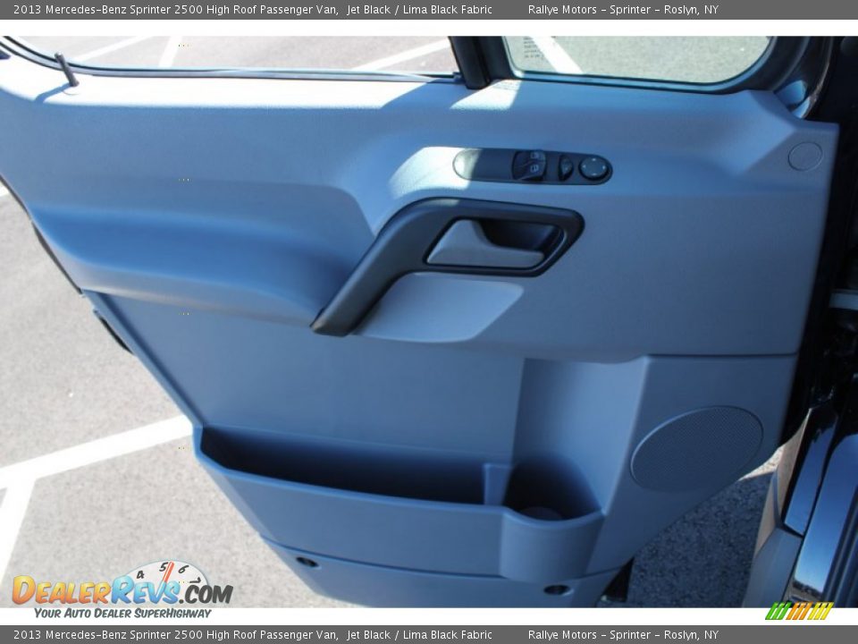 2013 Mercedes-Benz Sprinter 2500 High Roof Passenger Van Jet Black / Lima Black Fabric Photo #12