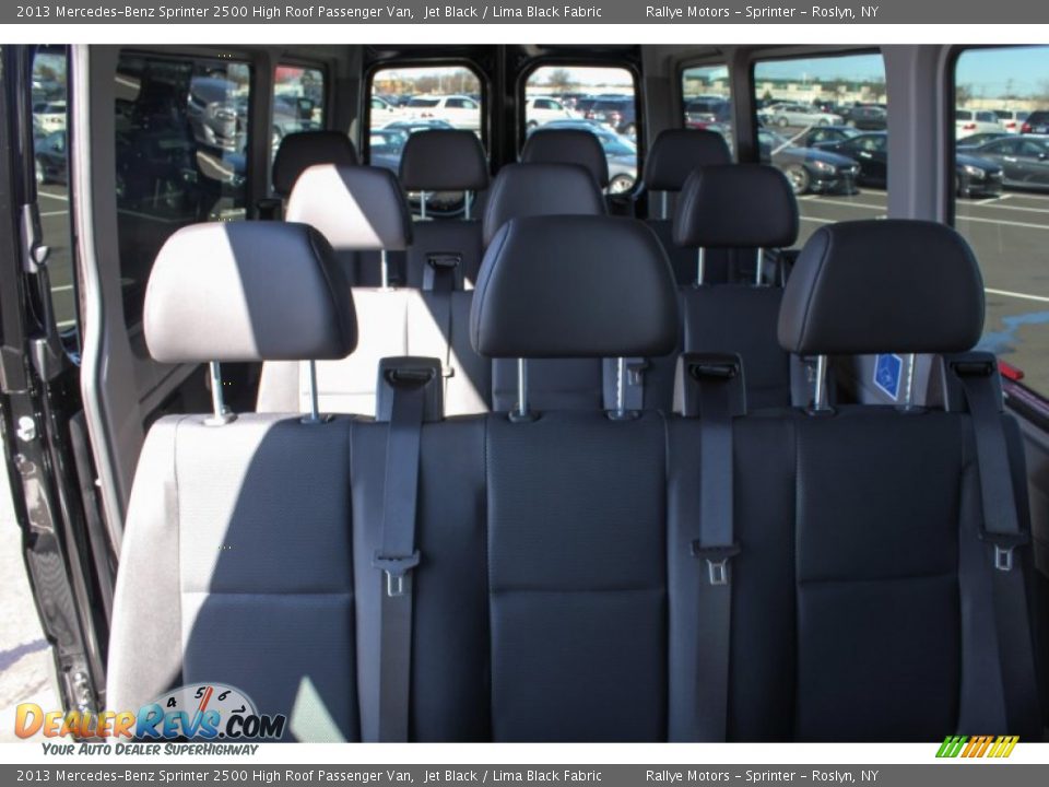 2013 Mercedes-Benz Sprinter 2500 High Roof Passenger Van Jet Black / Lima Black Fabric Photo #15