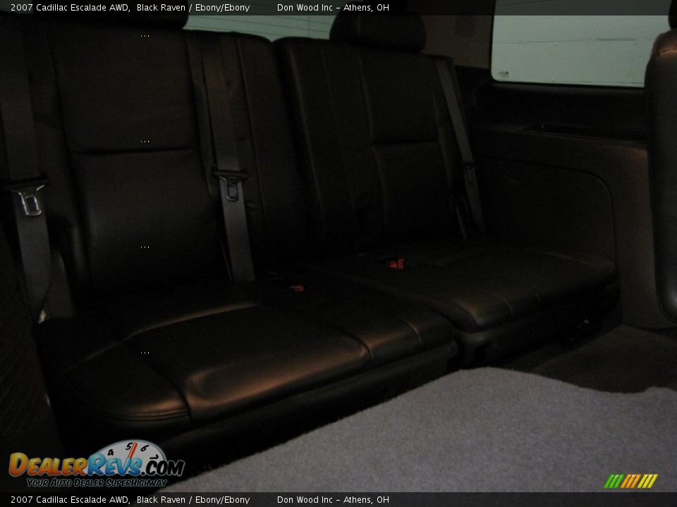 2007 Cadillac Escalade AWD Black Raven / Ebony/Ebony Photo #11