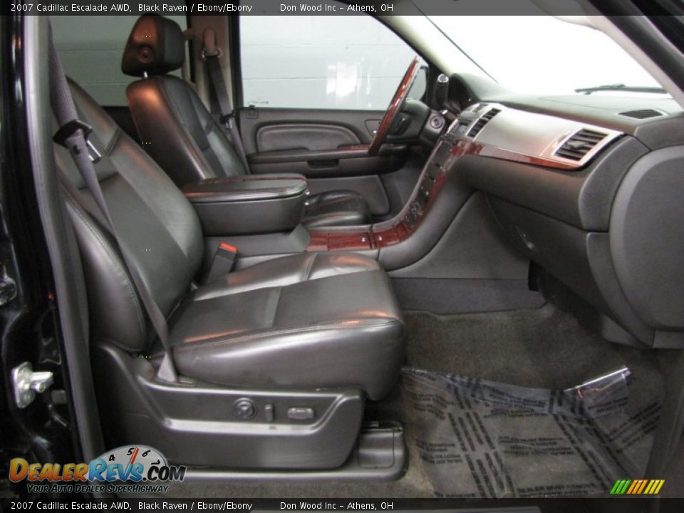 2007 Cadillac Escalade AWD Black Raven / Ebony/Ebony Photo #13