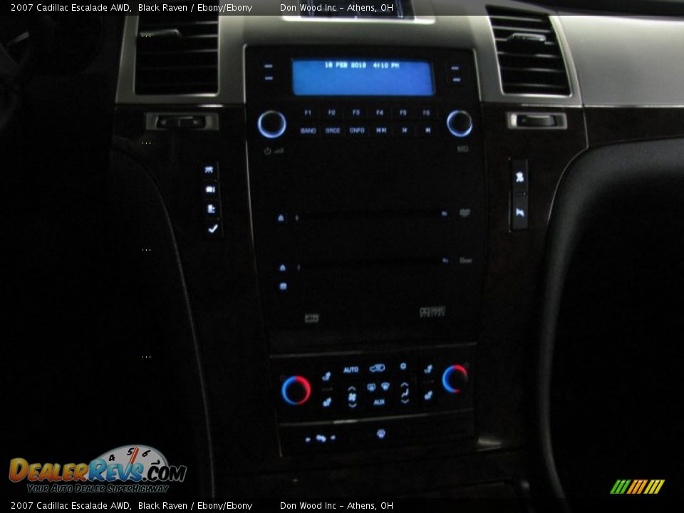 2007 Cadillac Escalade AWD Black Raven / Ebony/Ebony Photo #28