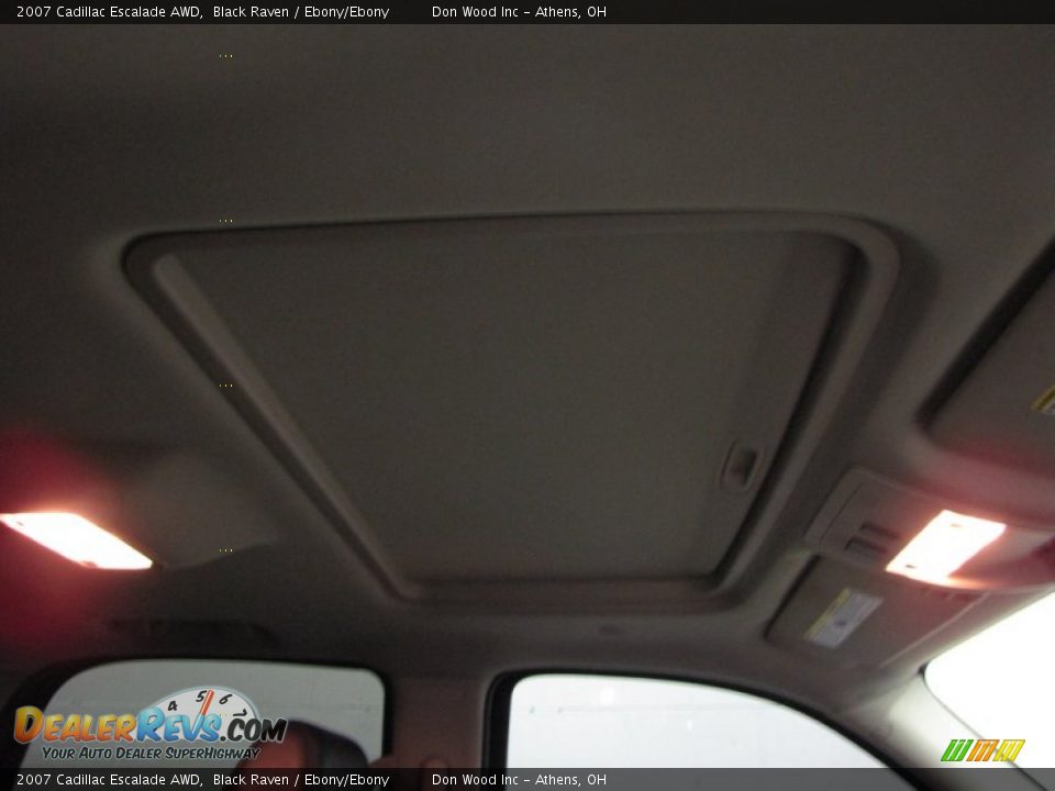 2007 Cadillac Escalade AWD Black Raven / Ebony/Ebony Photo #29