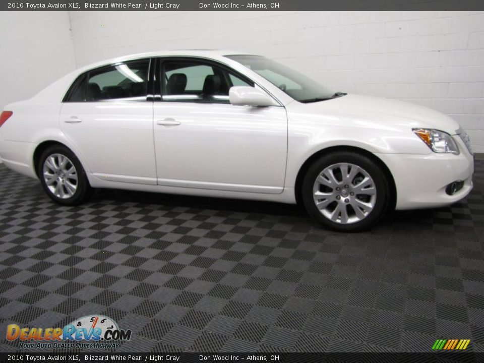 2010 Toyota Avalon XLS Blizzard White Pearl / Light Gray Photo #3