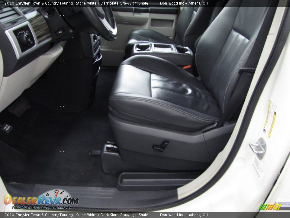 2010 Chrysler Town & Country Touring Stone White / Dark Slate Gray/Light Shale Photo #8