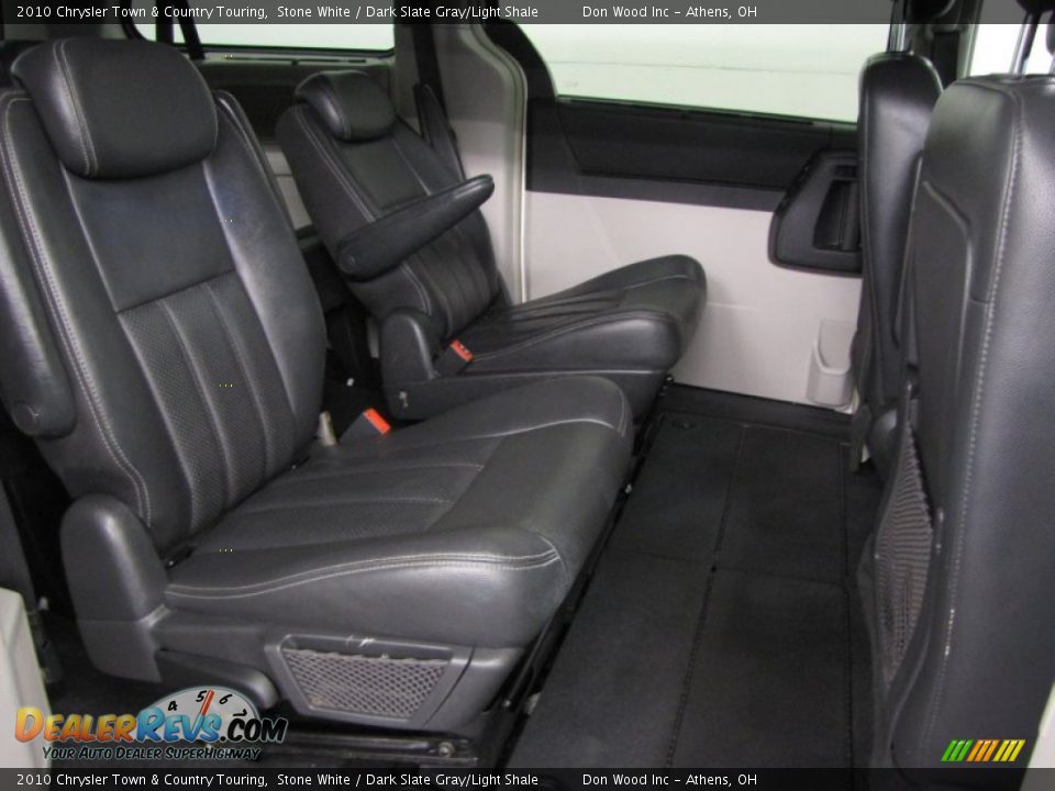 2010 Chrysler Town & Country Touring Stone White / Dark Slate Gray/Light Shale Photo #12