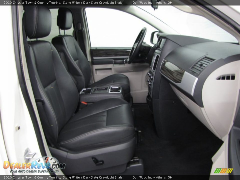 2010 Chrysler Town & Country Touring Stone White / Dark Slate Gray/Light Shale Photo #13